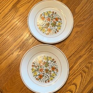 Vintage Corelle lunch plates